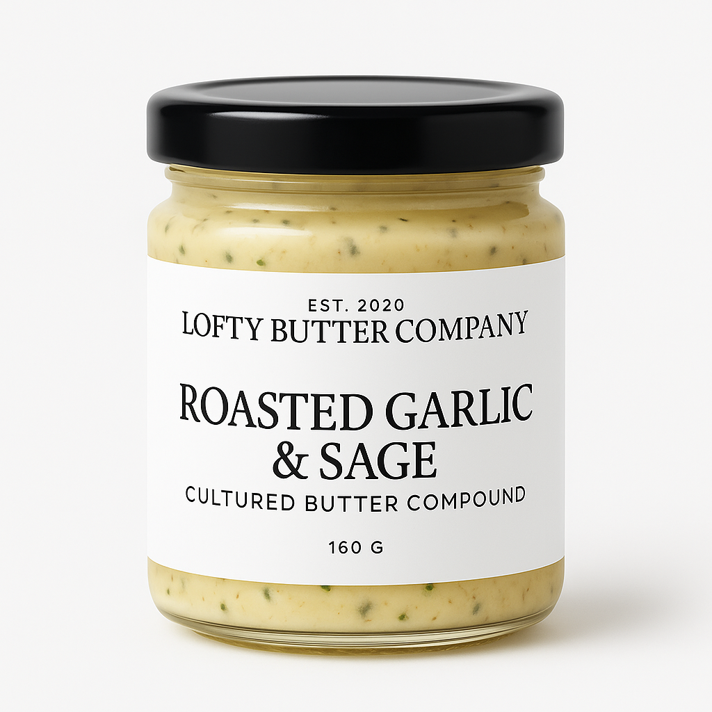 Roasted Garlic & Sage - Cultured Butter Compound