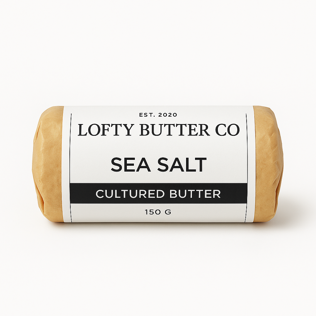 Sea Salt - Cultured Butter