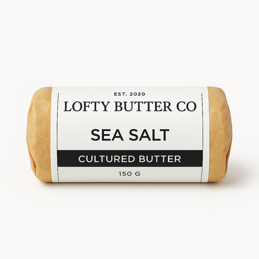 Sea Salt - Cultured Butter