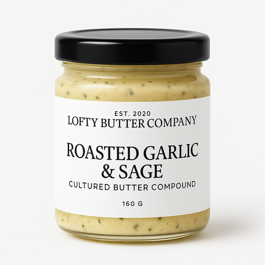 Roasted Garlic & Sage - Cultured Butter Compound