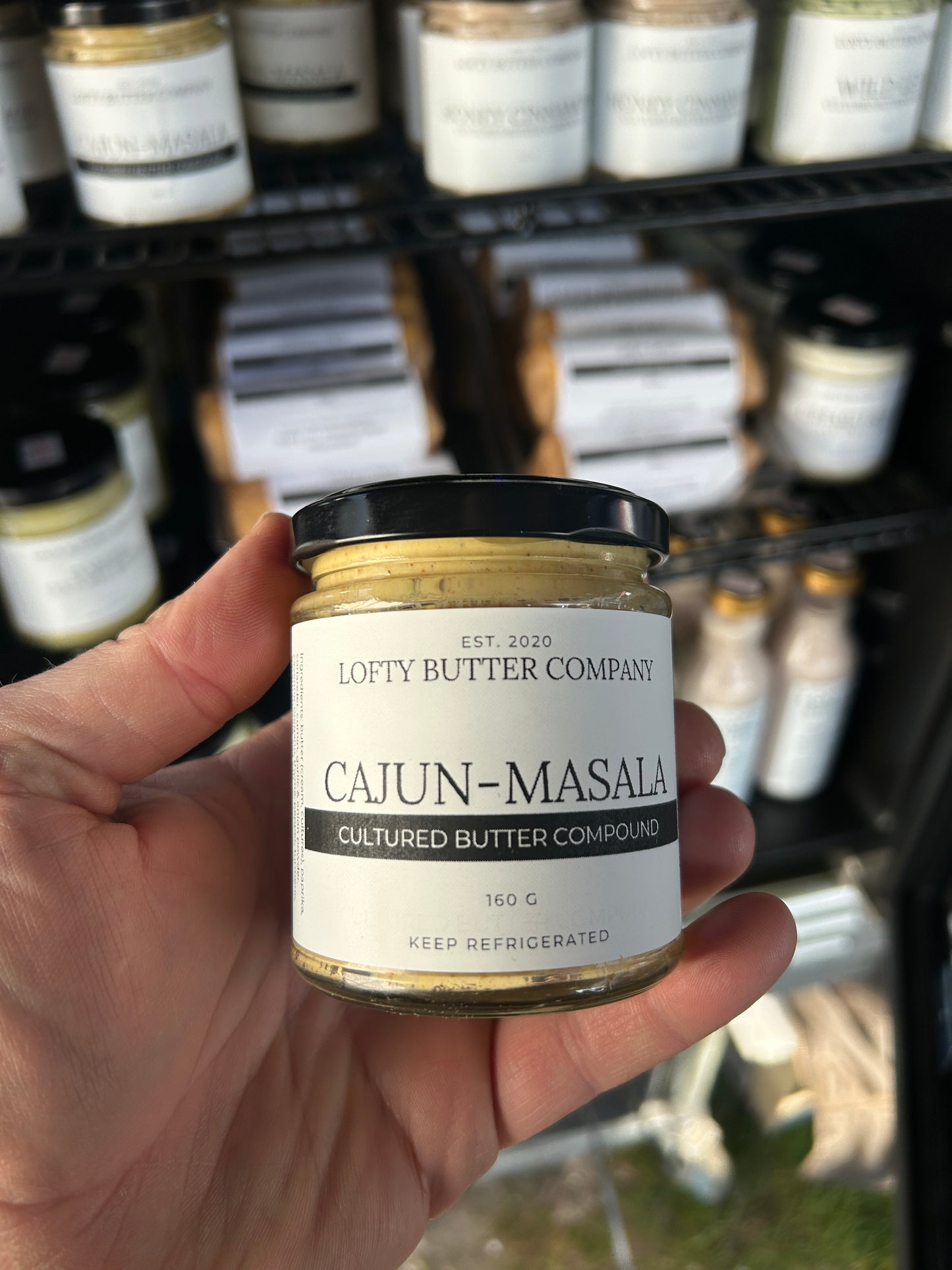 Cultured Butter - Cajun Masala 160g