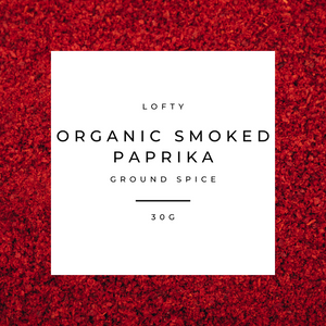Smoked Paprika, Organic Ground Spice 30g