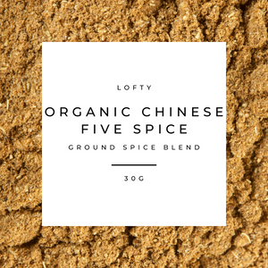 Chinese Five Spice, Organic Ground Spice 30g