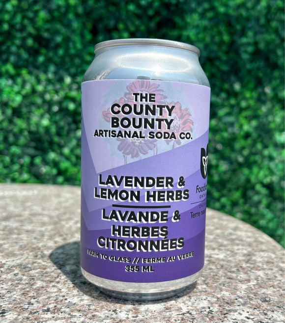 Lavender Lemon Herbs Soda 355ml