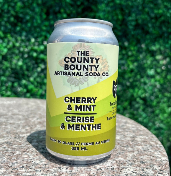 Cherry & Mint Soda 355ml
