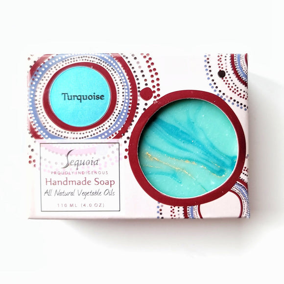 Turquoise Soap - Large 4oz Bar