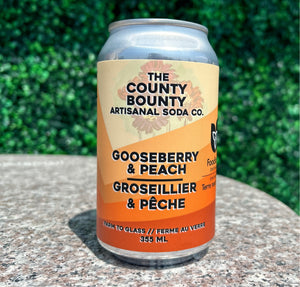 Gooseberry Peach Soda 355ml