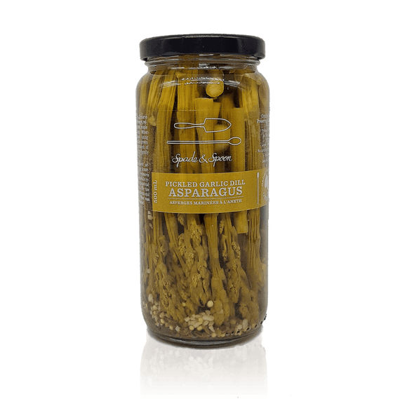 Pickled Garlic Dill Asparagus