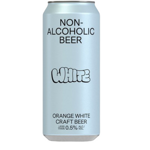 White Orange Beer - Non-Alcoholic - 473mL