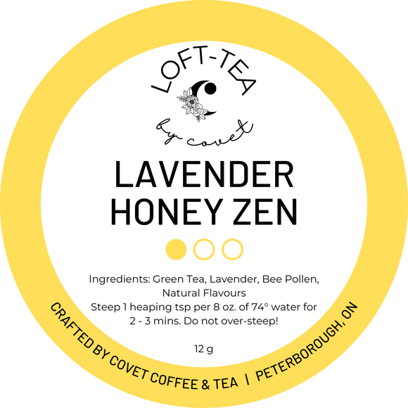 Lavender Honey Zen Loose-Leaf Tea (Green)