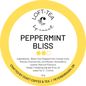 Peppermint Bliss Loose-Leaf Tea (Black & Peppermint)