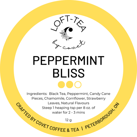 Peppermint Bliss Loose-Leaf Tea (Black & Peppermint)