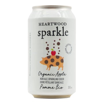Heartwood Organic Sparkling Apple Cider 355ml