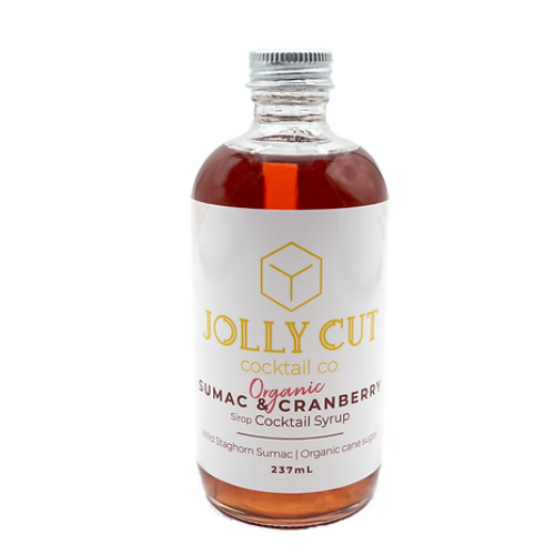 Organic Sumac & Cranberry Cocktail Syrup - 237ml