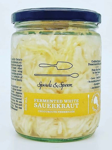 Fermented White Sauerkraut