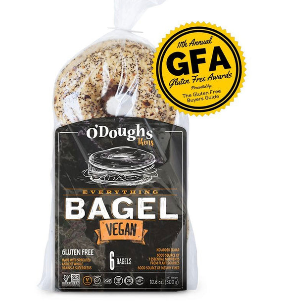 Gluten Free & Vegan - Everything Bagel Thins 6pk